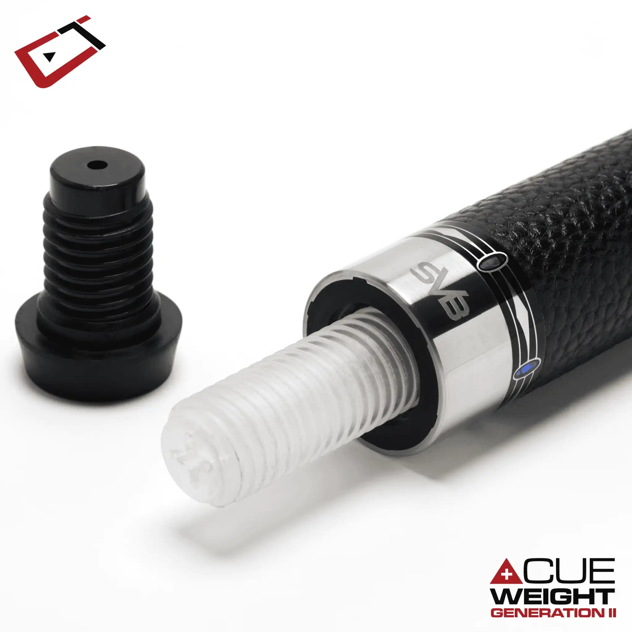 Taco de Pool Cuetec Cynergy SVB GEN II White Taco de Pool Cuetec Cynergy SVB GEN II White